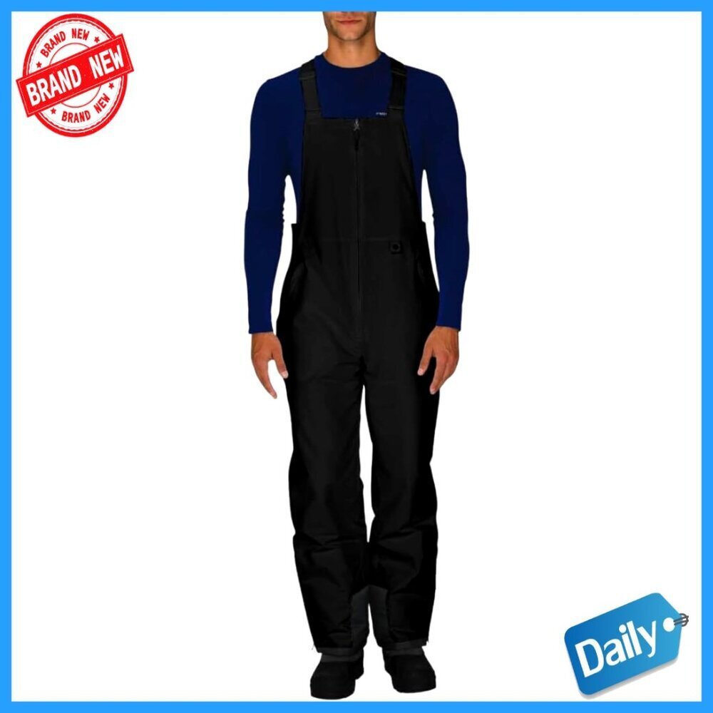 Insulated Bib Overalls Thermalock Weather Protection Adjustable Suspenders